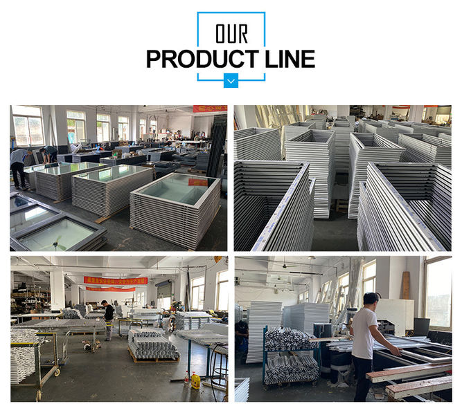 shanghai xuanyu building windows and doors co.,ltd 製造者の生産ライン